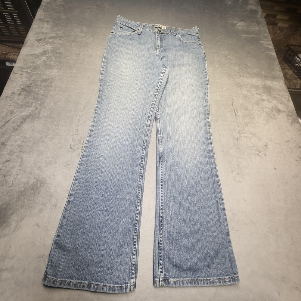 Signature By Levi Strauss Jeans Womens 10 Blue Mid Rise Bootcut Stretch Denim